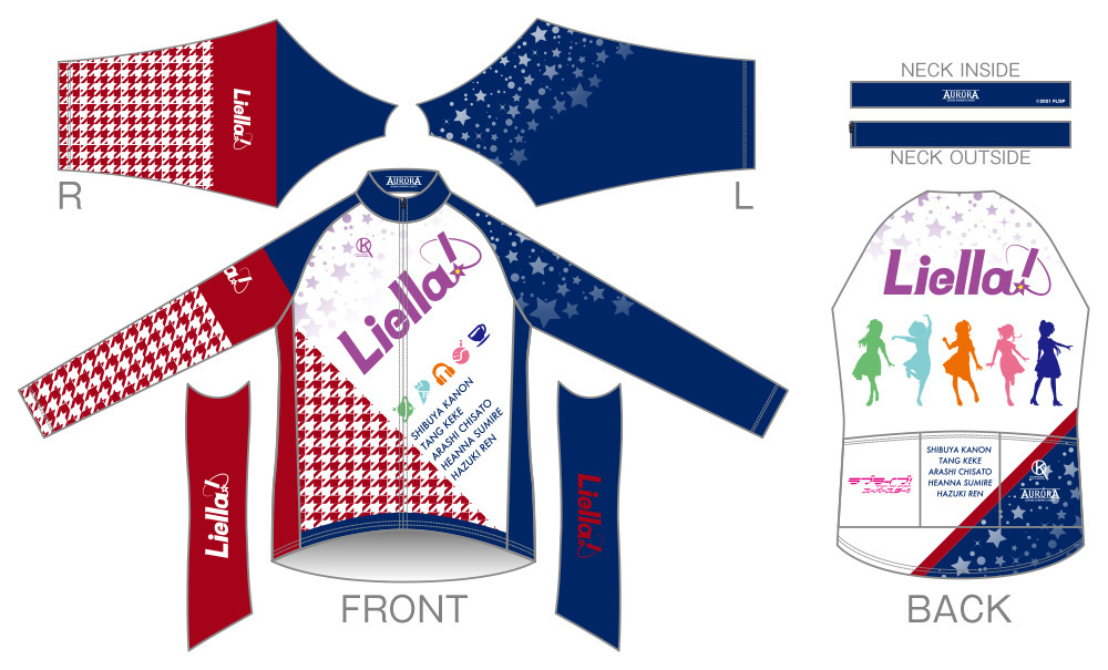 キャラクタースポーツ アウローラ│サイクルウェア商品ページ