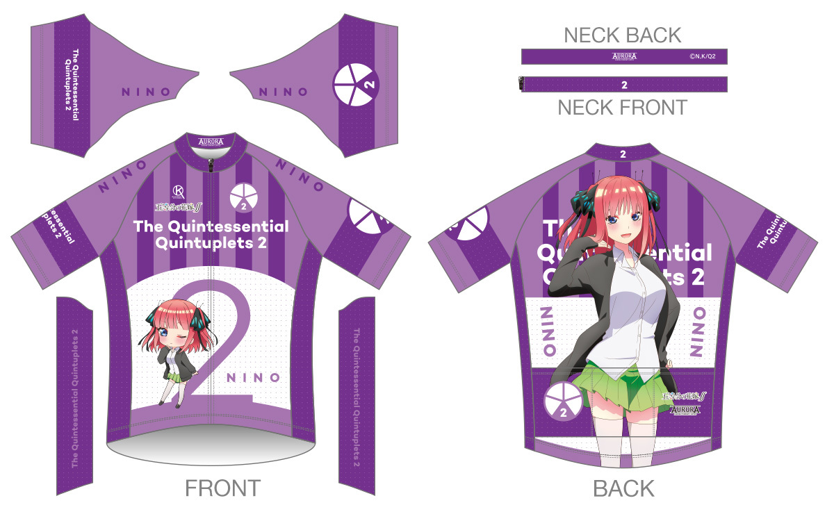 キャラクタースポーツ アウローラ サイクルウェア商品ページ 『五 キャラクタースポーツ アウローラ サイクルウェア商品ページ 『五