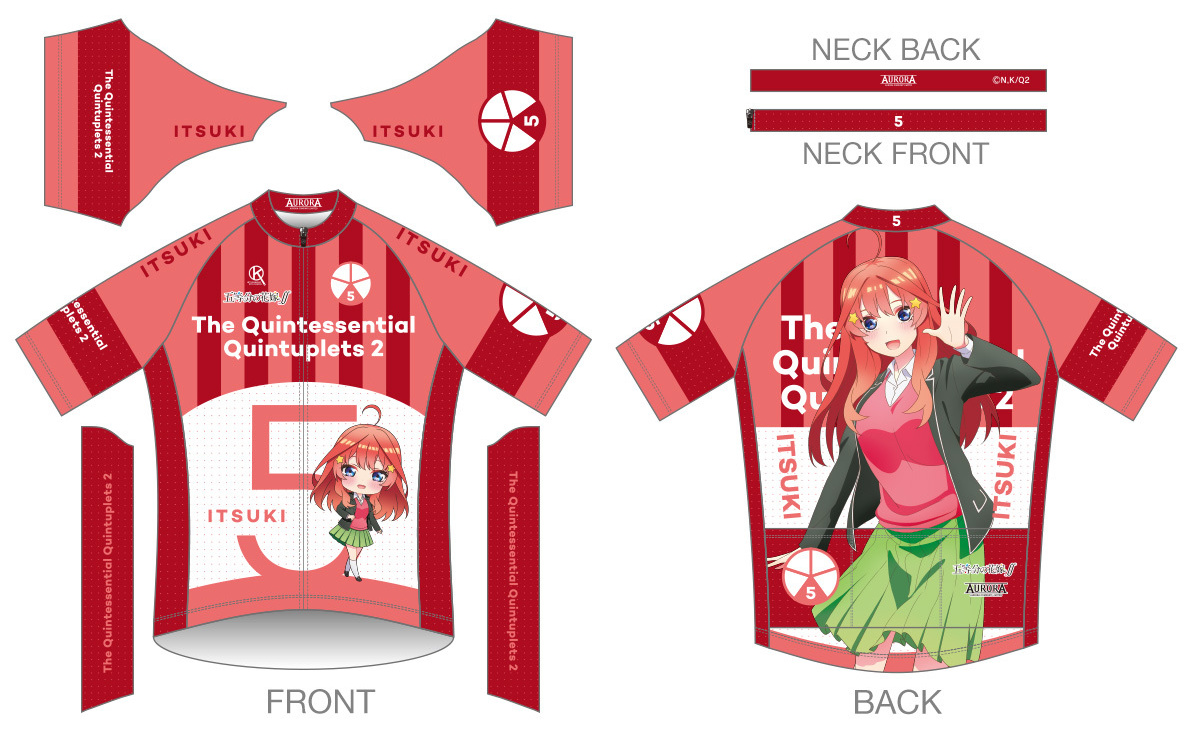 キャラクタースポーツ アウローラ サイクルウェア商品ページ 『五 キャラクタースポーツ アウローラ サイクルウェア商品ページ 『五